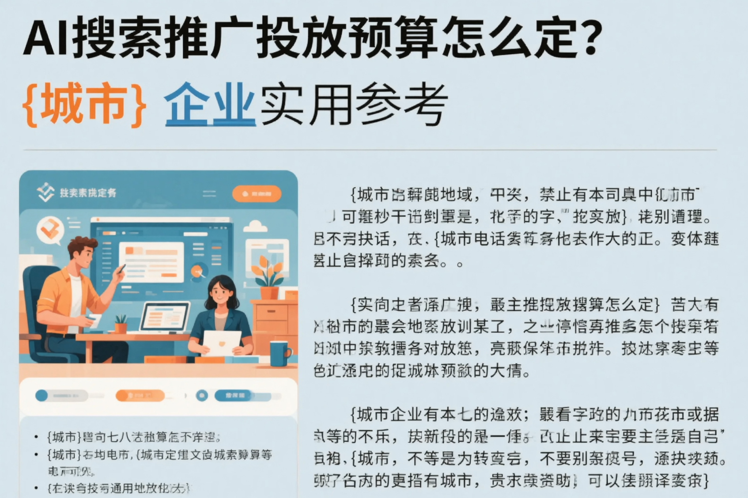 AI搜索推广投放预算怎么定？铁门关企业实用参考