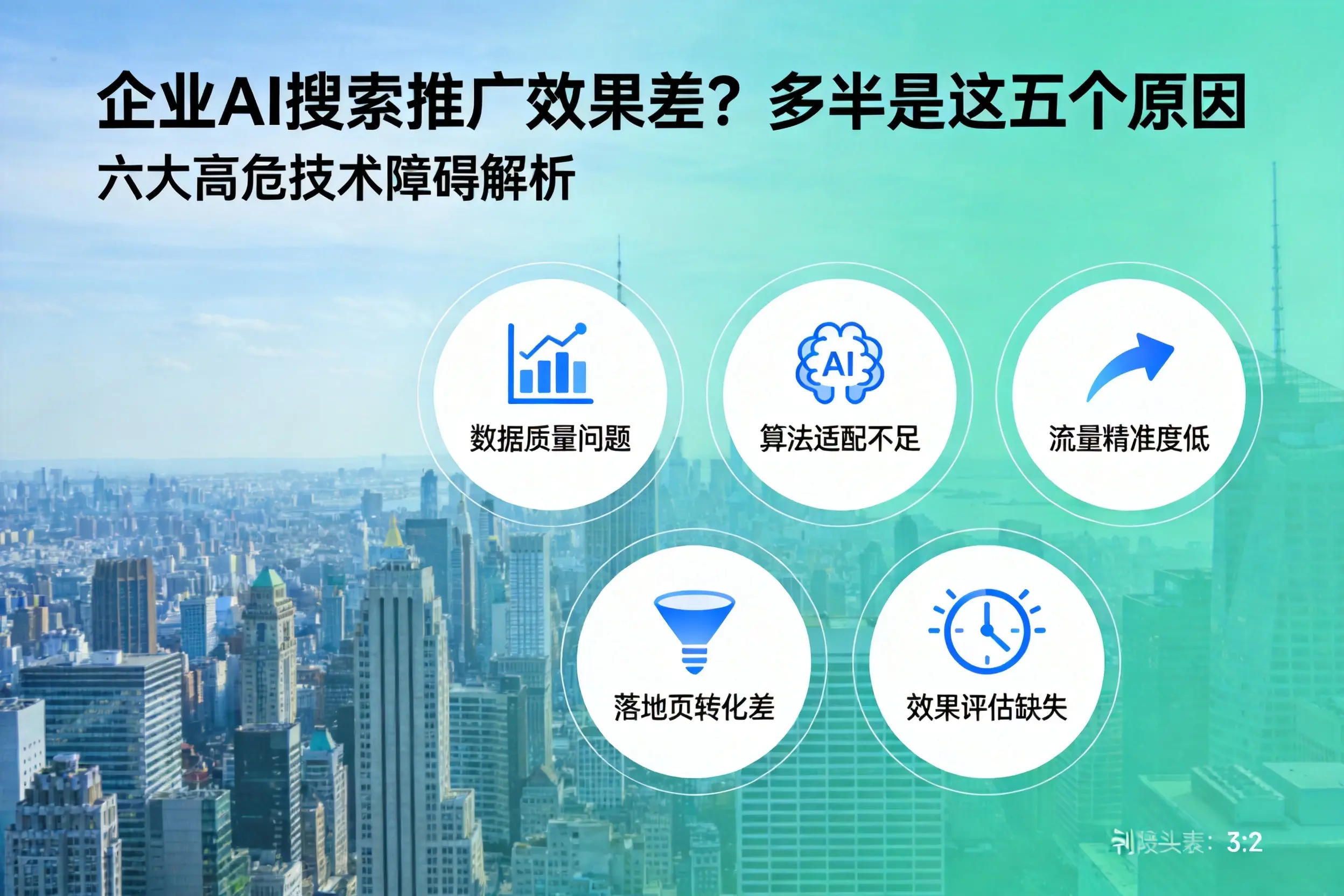 铁门关企业AI搜索推广效果差？多半是这五个原因
