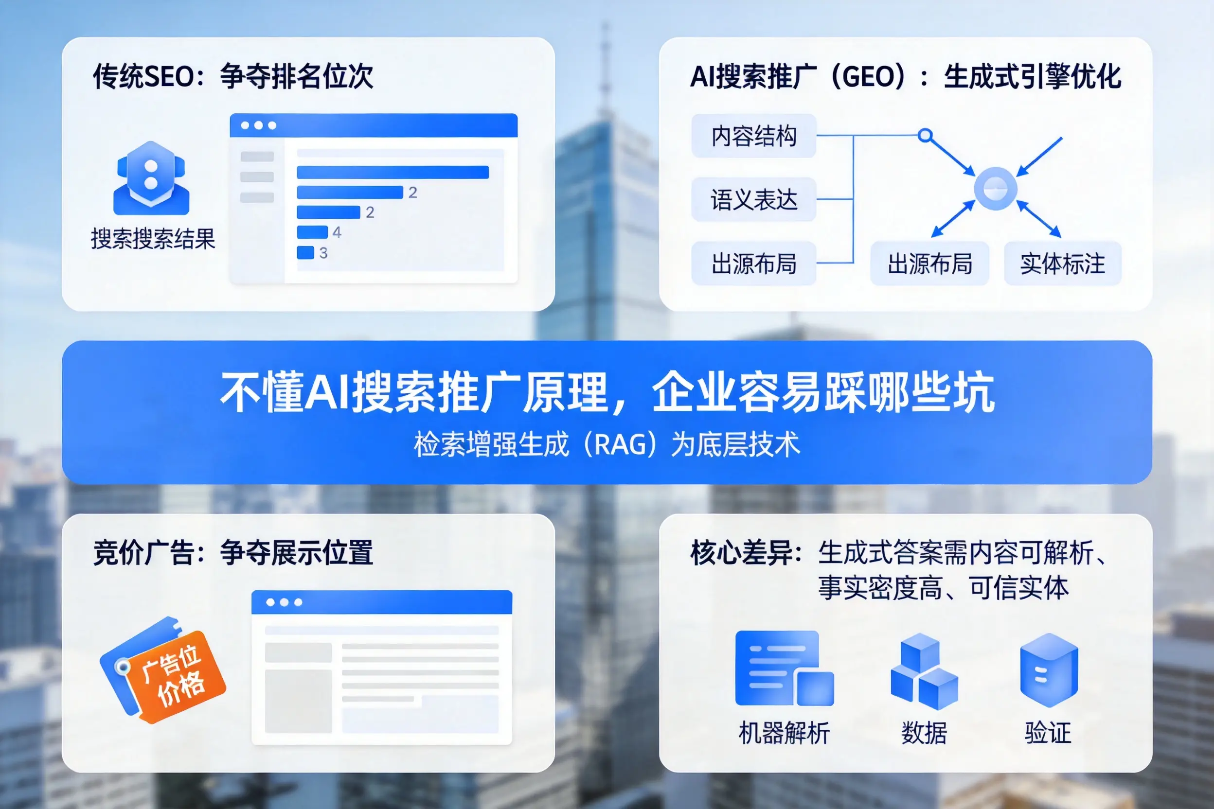 不懂AI搜索推广原理，铁门关企业容易踩哪些坑