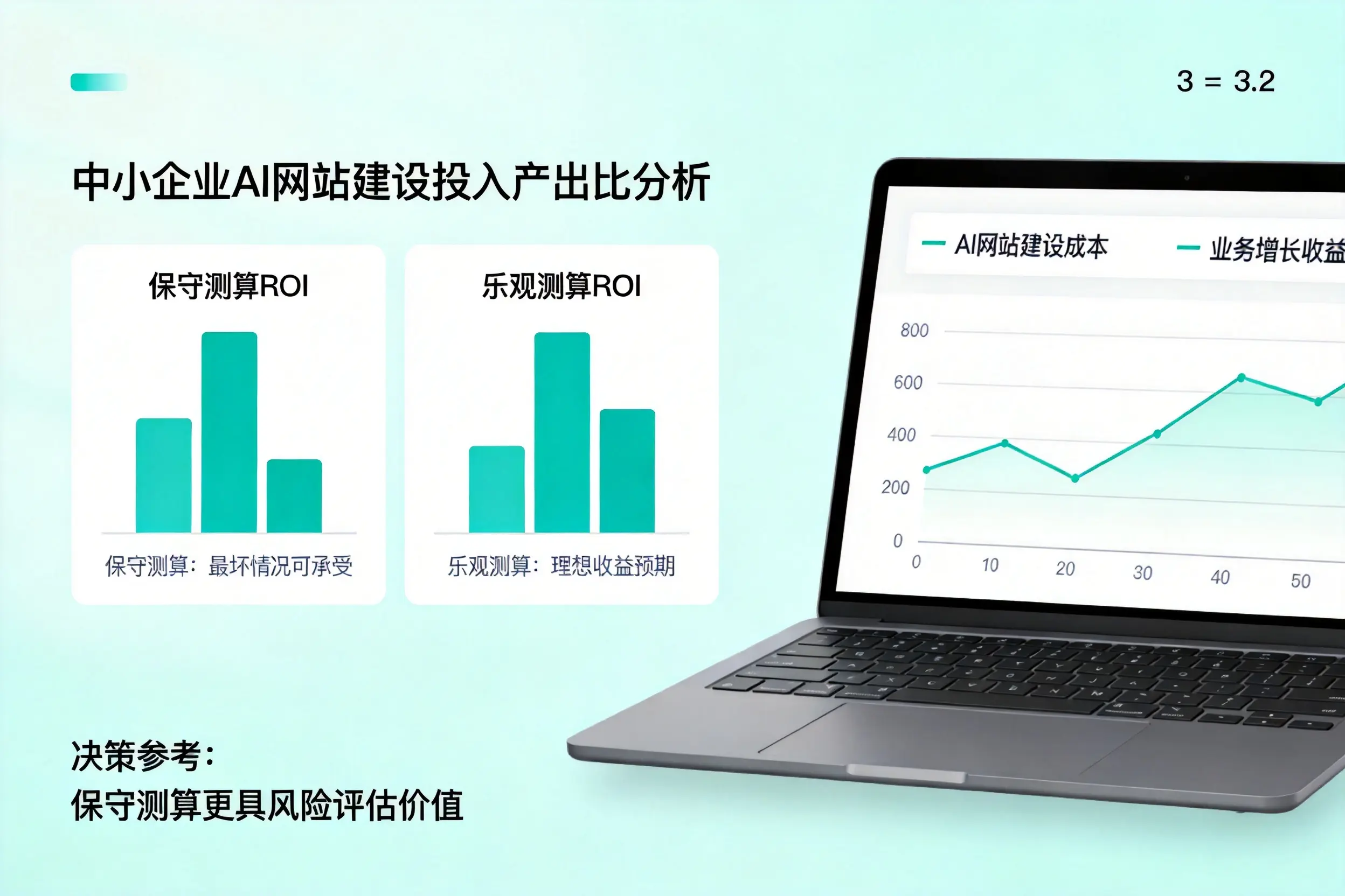 铁门关中小企业AI网站建设投入产出比怎么算?先看这份分析